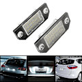 Miniatyrbild 4 av 5: 2 st LED-skyltbelysning 12V vitt ljus  Ersättning för Ford Focus C-MAX MK2  [dB}