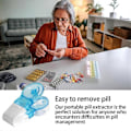 Miniatyrbild 2 av 5: 2x Retrospecti Bärbar Pillerdosa Hushållsartiklar{ DB}