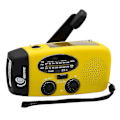 Pikkukuva 2 / 5: Aurinkoradio, käsikampi, aurinkokäyttöinen radio, kannettava hätäradio DB Yellow