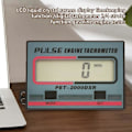 Miniatyrbild 5 av 5: Digital RPM-mätare & Timer - Motorpulsgivare, 1~99999 minuter, Induktiv design [DB]