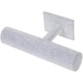 Miniatyrbillede 4 af 5: Svævende T-Bar Armbånd Halskæde Ørering Armring Vedhæng Ankelkæde Tårn Ur Nøgle Smykke Display Stand til Hjemmeorganisering (Sort Velour) [DB] Gray