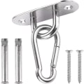 Miniatyrbilde 1 av 4: Takkrok, 450 kg kapasitet Heavy Duty Takveggmonteringskrok 304 Rustfritt Stål PNd  [dB}