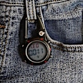 Miniatyrbillede 5 af 5: Digital Karabinhage Clip Ur Sport Krog Ur Hospital Gave Elektronisk Lysende Multifunktions FOB Sygeplejerske Ur Udendørs Mode [db] dark grey