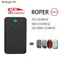 Miniatyrbilde 4 av 5: Garagefjernkontroll JCM ROPER TECH GO-2- GO-4 GO 2 GO 4 GO-MINI GO MINI Portåpner [DB] SMG256-RED