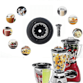 Miniatyrbild 3 av 5: 4st Drive Socket Kit Ersättning För Rx 1700w Nutri-bullet Blender Metall Plast Ersättningstillbehör [DB]