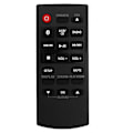 Miniatyrbilde 1 av 5: N2QAYB000984 Erstatningsfjernkontroll for CD Stereo SA-PM250 SC-PM250 SC-PM600 SC-UX104 SC-HC200 SC-HC20 [DB] black