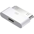 Miniatyrbillede 1 af 4: Lightning til 30-pin adapter, han til 8-pin hun-stik konverter med iPhone [DB]