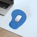Miniatyrbild 4 av 5: Mjukt silikonmusmatta med ergonomiskt handledsstöd för kontor Black