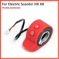 Miniatyrbillede 2 af 5: Accelerator Gaspedal til HX X8 Elektrisk Scooter Kontakt Tænd/Sluk Lampe Knap Tommelfinger Gas Kontrol Dele Tilbehør [db] Red