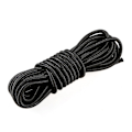 Miniatyrbillede 1 af 4: 5 Meter 4mm / 5mm Kajakbåds Elastisk Bungee-Snøre {db} Black 4mm