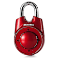 Miniatyrbillede 4 af 4: Master Lock Retningslås Skab Gym Hængeslås-XinHan db Red