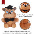 Miniatyrbilde 2 av 5: Fnaf Plushies Five Nights At Freddys Plushies 4 Pcsfoxy Freddy Fazbear Bonnie Chica Gaver Til Five Nights Game Fans & Kids Gaver 7in/20cm [DB]