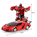 Pikkukuva 2 / 5: Auton muuntaja leikkiauto kaukosäätimellä, putoamisenkestävä leikkiauto 's Day DB:lle Red