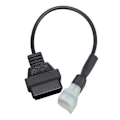 Miniatyrbilde 5 av 5: 6-pins til OBD 16-pins adapter OBD2 feildiagnostikk kabel for KTM Duke RC 2011 - 2017 motorsykler Ny {Db}