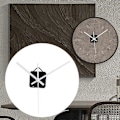 Miniatyrbild 4 av 5: 1 set användbar klockmekanism lång axel sekund minut timme jikaix [DB] White