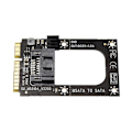 Miniatyrbild 2 av 5: Mini Sata till 7-pin Sata förlängningsadapter Full-high Half-size för 2.5\" 3.5\" Hdd [DB]