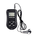 Miniatyrbilde 1 av 5: Lomme Radio, Bærbar LCD-Skjerm Digital Radio Mini FM Radio Med Øretelefoner [DB]