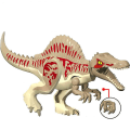 Pikkukuva 1 / 5: 1 kpl Jurassic Big Size Dinosaurus Rakennuspalikat T-rex Quetzalcoatlus Baryonyx Toimintahahmot Lapsille Lelut Lahjat Db Spinosaurus