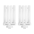 Pikkukuva 1 / 4: Db Xtralite 27w Päivänvalon Vaihtolamppu Tehokkaisiin Lukuvalaisimiin, 4-Pin Gx10q-4 Quad Putki (6500k) Pack Of 2