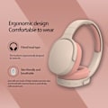 Pikkukuva 5 / 5: Langaton kuuloke HiFi Taitettava Älykäs Ergonomiset Bluetooth 5.1 Stereo Yli Korvan Kuulokkeet Äänentoisto Tarvikkeet [DB] Pink