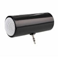 Pikkukuva 1 / 5: 3,5 mm:n liitäntäinen stereomini kaiutin, kannettava MP3-musiikkisoitin, kaiutinvahvistin, kaiutin matkapuhelimelle P  [dB} black