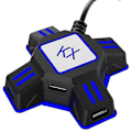 Miniatyrbild 1 av 5: DB Stödjer Ns/ Ps5/ Ps4 / Ps3 / X Series, tangentbord & mus Adapter