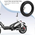 Miniatyrbild 3 av 5: 2 st 70/65-6.5 Innerslang Däckslang för Elscooter, för Elscooter 10 Tum Däck - Inre Db black