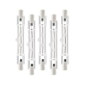 Miniatyrbillede 1 af 5: 5 stk. R7s 118mm 300w 230v, r7s halogen lineær pære, dæmpbar halogenlampe til konstruktion Wo - Jnnjv [DB]