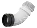 Universal Flexi Plast Flexibel WC Toalett Avloppsrör Böj 90/110mm [DB]