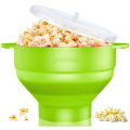 Miniatyrbilde 3 av 5: Popcorn Popper, Mikrobølgeovn Trygt, Silikon Popcorn Maker Og Oppvaskmaskin Trygt, Popcorn Bol Og H [DB]