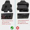 Miniatyrbillede 4 af 5: TIL HUSQVARNA VIKING Huskylock 340D, 341D 3400 #30990 FODKONTROL PEDAL+Ledning [DB] A 220V wo-round plug