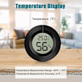 Miniatyrbild 2 av 5: 2-pack Hygrometer Termometer Digital LCD-skärm Utomhus Fuktighetsmätare För Inomhus/Utomhus Luftfuktare Avfuktare Växthus Källare Ba db