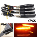 Miniatyrbillede 2 af 3: 4 stk. Motorcykel 12 LED Blinklys Blinklys Lys Amber