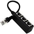 Miniatyrbillede 2 af 2: Netværk 1 til 3 Port Ethernet Adapter Kabel - Splitter til Ethernet En-til-Tre Udvidelse [db]