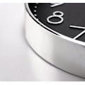 Miniatyrbillede 4 af 5: Vægklokke 12 tommer Lydløs Ikke-tikkende Vægklokke db blacksilver