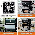 Pikkukuva 4 / 5: Tuuletin Masterbuilt Gravity Series 560/800/1050 Xl digitaaliseen hiiligrilliin/savustimeen [DB]