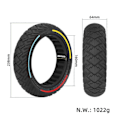 Miniatyrbilde 2 av 5: Ninebot Max G2 G65 Scooter med ULP Solid Dekk 60/65-6.9 Offroad Solid Dekk db 1