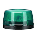 Miniatyrbild 1 av 3: LED Stroboskop Varningsljus Nödljus Blinkande Lampa 12V Signallampa [DB] Green