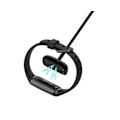 Miniatyrbild 4 av 4: För Fitbit Luxe Smartwatch Magnetisk Laddare USB-Laddkabel med Återställningsknapp, Längd: 1m [DB]