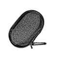 Miniatyrbillede 3 af 4: Kompatibel med B &O Beoplay P2 Bluetooth Højttaler Nylon Taske Bærbar Taske Opbevaringstaske med Vandre Spænde [DB] black