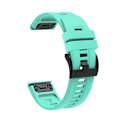 Pikkukuva 1 / 3: Type O Silikoninen kellon ranneke Garmin Fenix 7X -kelloon, 26 mm, pikalukitus, metallisolki, vaihto [db] Multicolor Style L