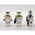Miniatyrbild 2 av 5: Star Wars Clone Commandos Delta Squad Assortment 13 Byggklossleksaker Db