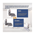 Miniatyrbillede 3 af 5: Kuglehjul til V6 V7 V8 V10 V11 V12 Dc58 Støvsuger 35w 50w Direct Drive Cleaner Head Hjul Dele Wigslar [DB] gray
