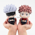 Miniatyrbillede 2 af 5: Jujutsu Kaisen Anime Figur Gojo Satoru Itadori Yuji Look Up Action Figur Jujutsu Kaisen Fushiguro Megumi Figurine Dukke Gave [DB] no box C