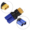 Miniatyrbilde 3 av 3: 4 stk. Hunn Xt60 til Hann Ec5 Adapter, Hann Ec5 til Hunn Xt60 Koblingsadapter Uten Ledninger Rc Lipo Batterikontakter-CE db