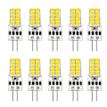 Miniatyrbilde 1 av 5: 10 stk G4 LED-pære AC/DC12v-24v 3W LED G4 Lys 20LED 360° Strålevinkel Lys 2835smd Erstatter 30W Halogen XC db