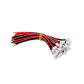 Pikkukuva 3 / 5: 50 SARJAA Mini Micro JST 2.0 PH 2-nastainen liitinpistoke johdoilla 120MM 26AWG [DB]
