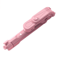Miniatyrbillede 1 af 5: XT05 Bluetooth-kompatibel telefonholder stativ selfiepind fyldlys kompatibel live streaming db Pink