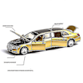 Pikkukuva 4 / 4: 1:24 Leluleluauto S650 Limousine Diecast Metallimalliauto Uusi Musta Leluleluauto [db] gold