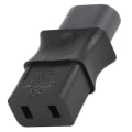 Miniatyrbillede 2 af 5: 2-polet Iec 320 C8 han til Iec 320 C9 hun AC-adapter 6A/250V EU industriel strømomformer